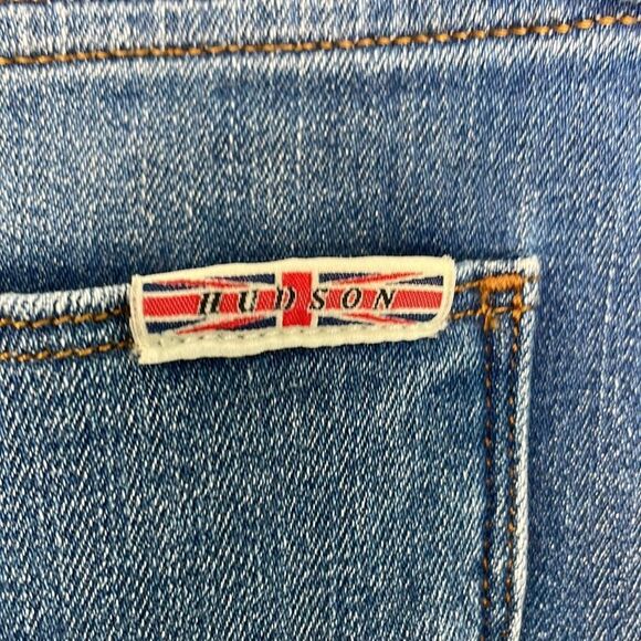 Hudson Vivid Blue Denim/Jean Mini Skirt. Size 26. - Picture 11 of 15
